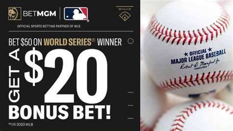 mgm betting odds - BetMGM world series odds.